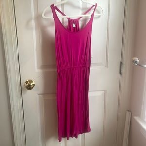 Hot Pink Dress/Coverup